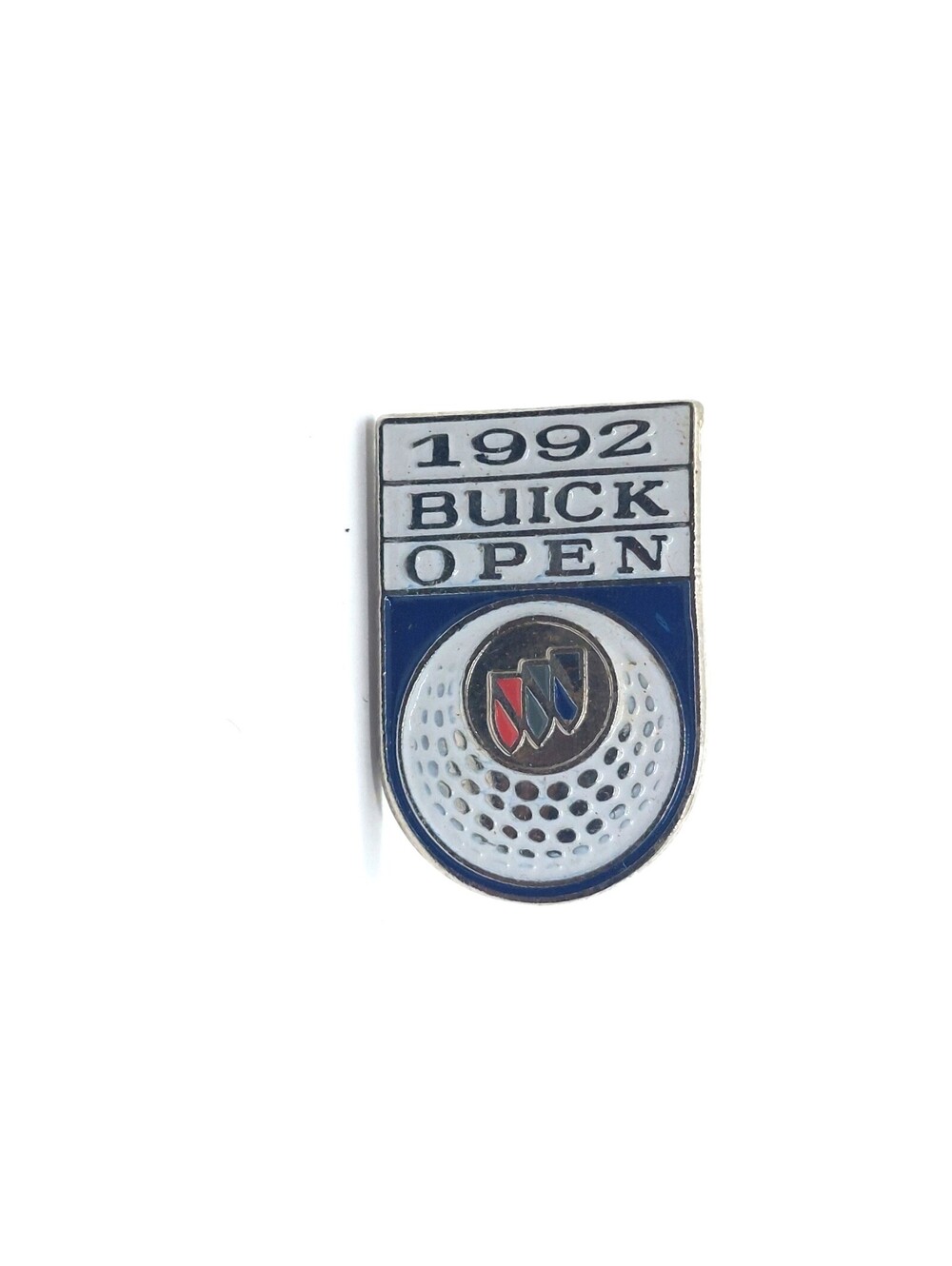 Buick Open Golf Pin 1992 PGA Tour Enamel Logo Advertising Vintage Sports